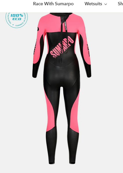 Sumarpo Aspire Women's Breaststroke Open Water Swimming Wetsuit  - 3