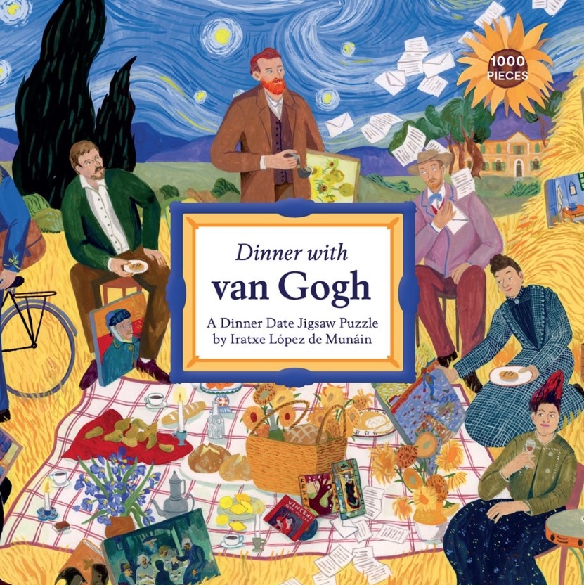 Dinner with van Gogh : A Dinner Date Jigsaw Puzzle - Pussel 1000 bitar