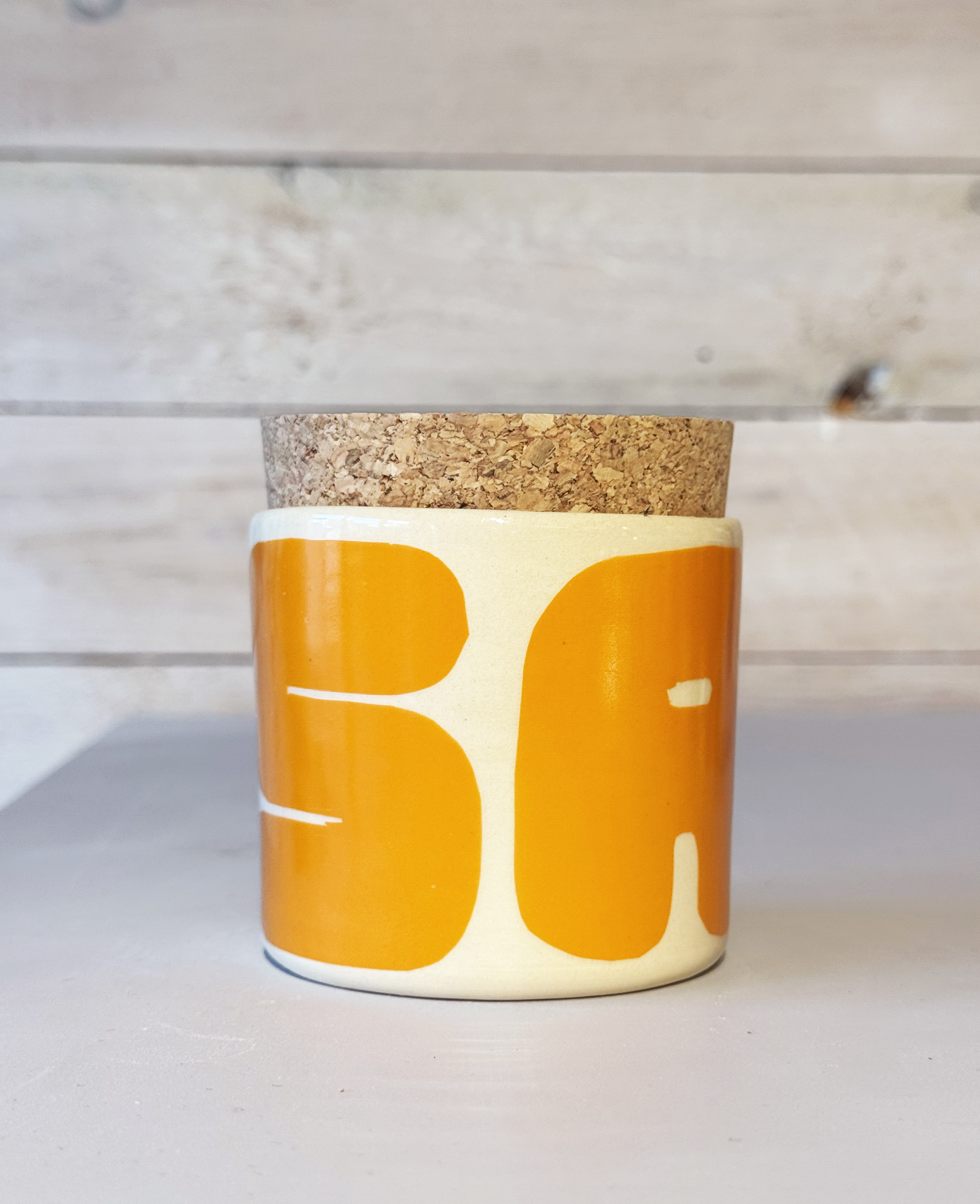 70s  Salt Jar