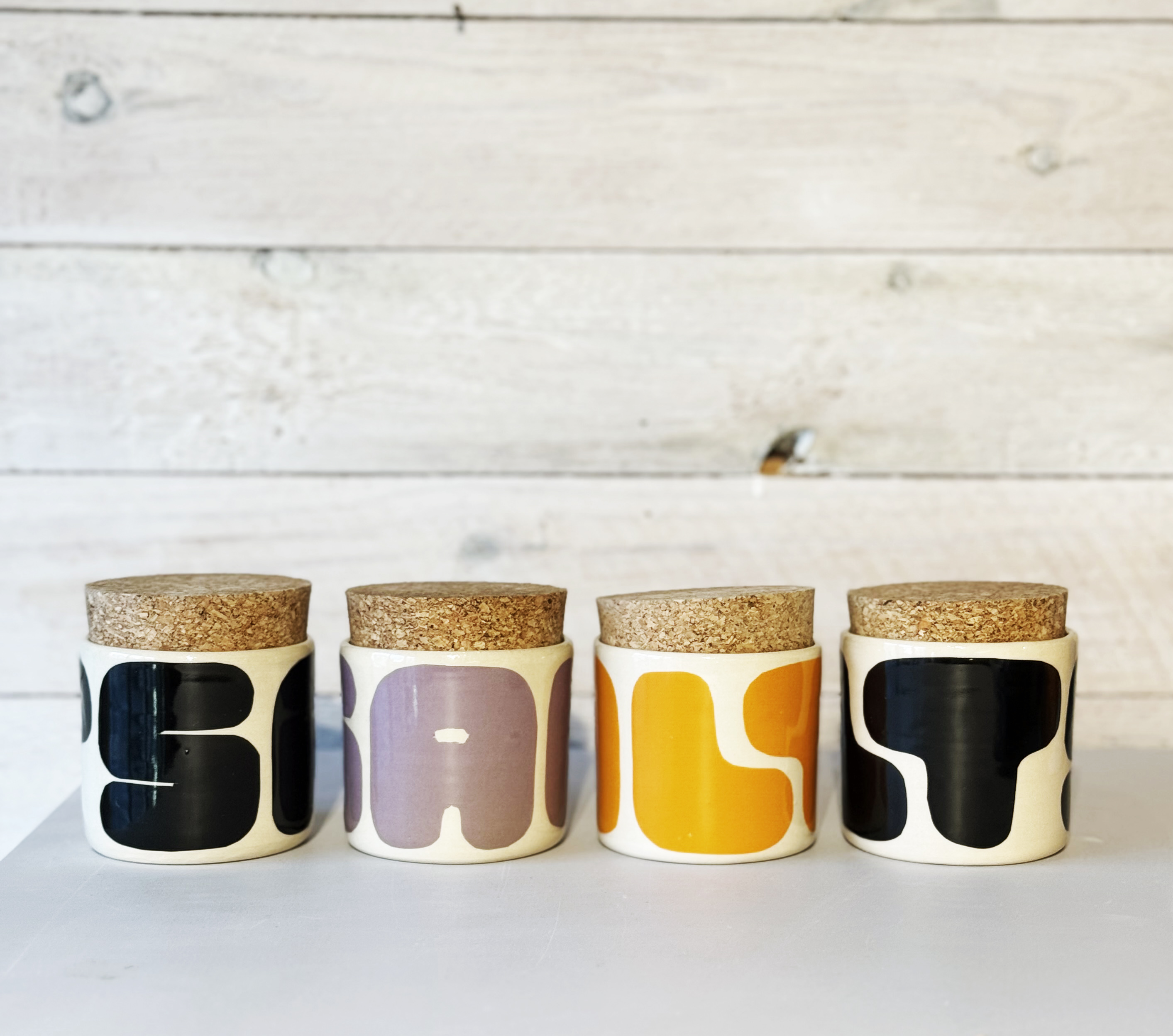 70s  Salt Jar - 4
