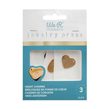 WeRMK Jewelry Press - Heart Charms
