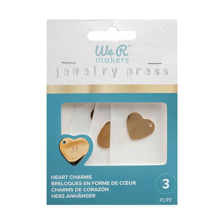 WeRMK Jewelry Press - Heart Charms