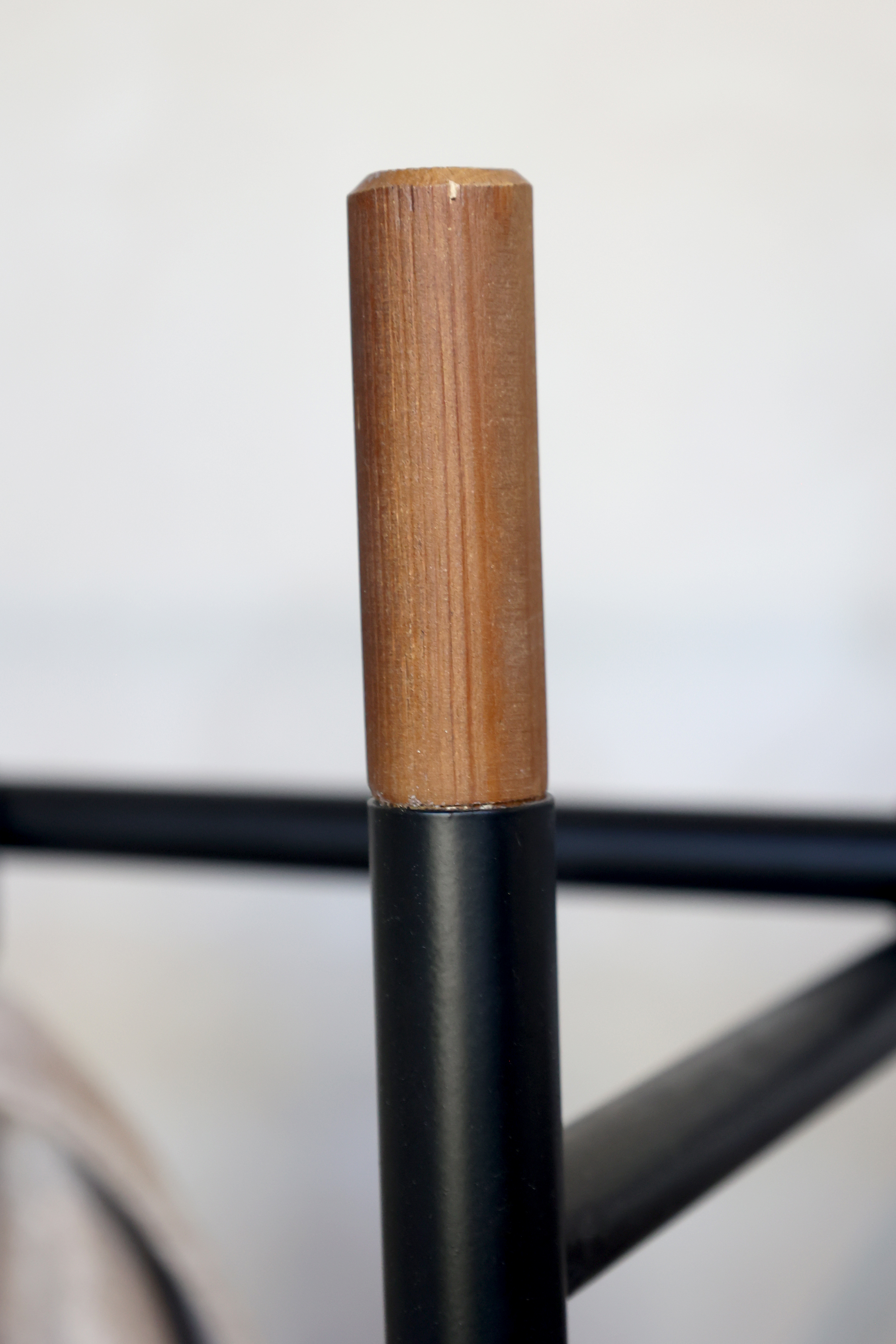 Vence Klädställ med spegel - Klädställ - H160/L101/B40 cm - Antik Svart - 5
