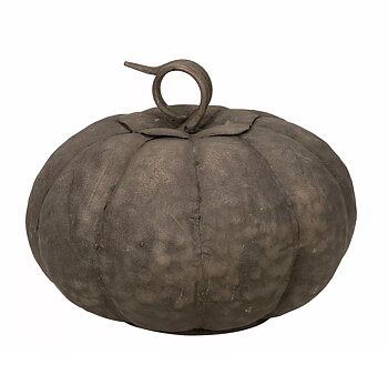 Pumpa dekoration stor antik metall shabby chic lantlig stil Gårdsromantik