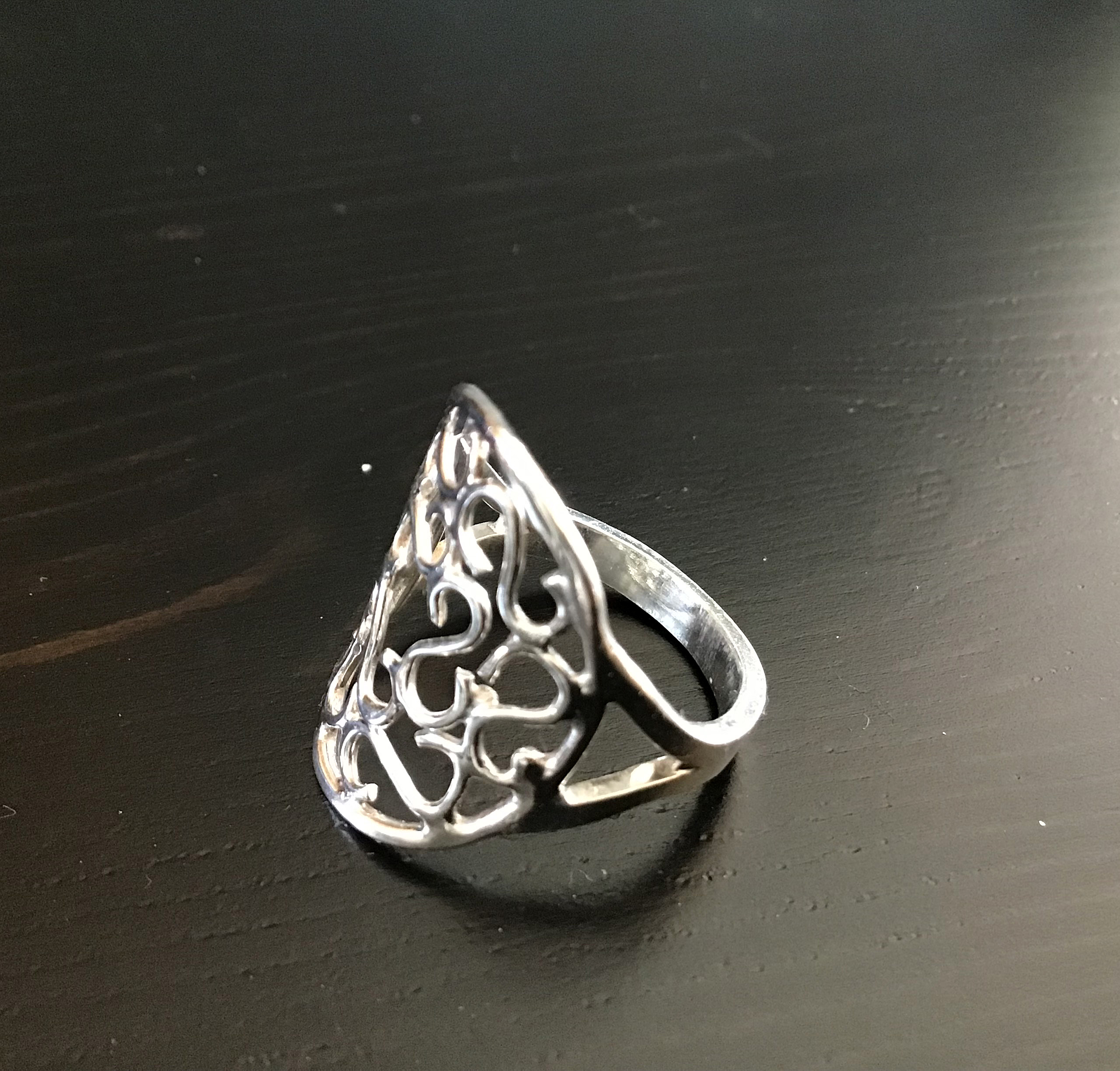 Agélii Fashion - Ring "Mandala" i sølv - Michael Medoc Collection - 5