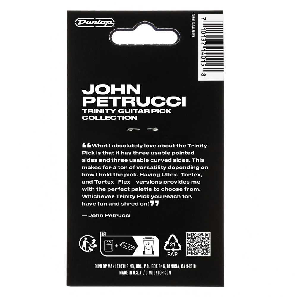 Dunlop PVP124 John Petrucci TRINITY Pick Collection (6-Pack) - 2