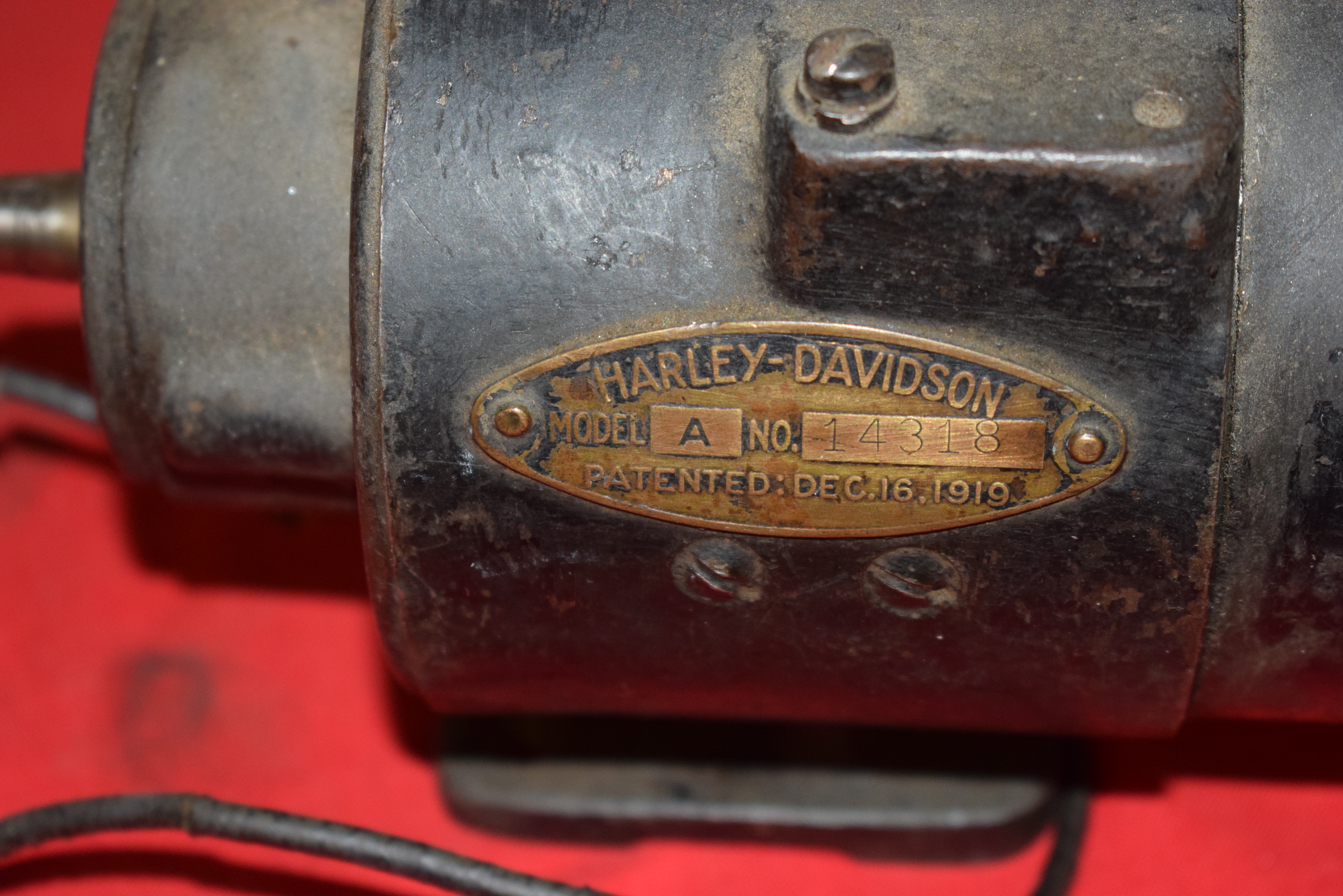 Generator Harley J JD Model A #287 - 5