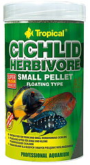 Tropical - Cichlid Herbivore Small Pellet 250ml