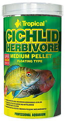Tropical - Cichlid Herbivore Medium Pellet 500ml