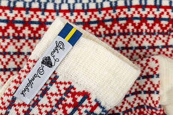 LYCKSELE, ENFANT, CHAUSSETTE EN LAINE MÉRINOS
