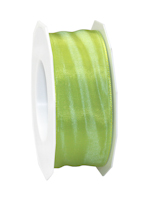 Dekorband Lyon Ljusgrön 40 mm  col 502 Metervara