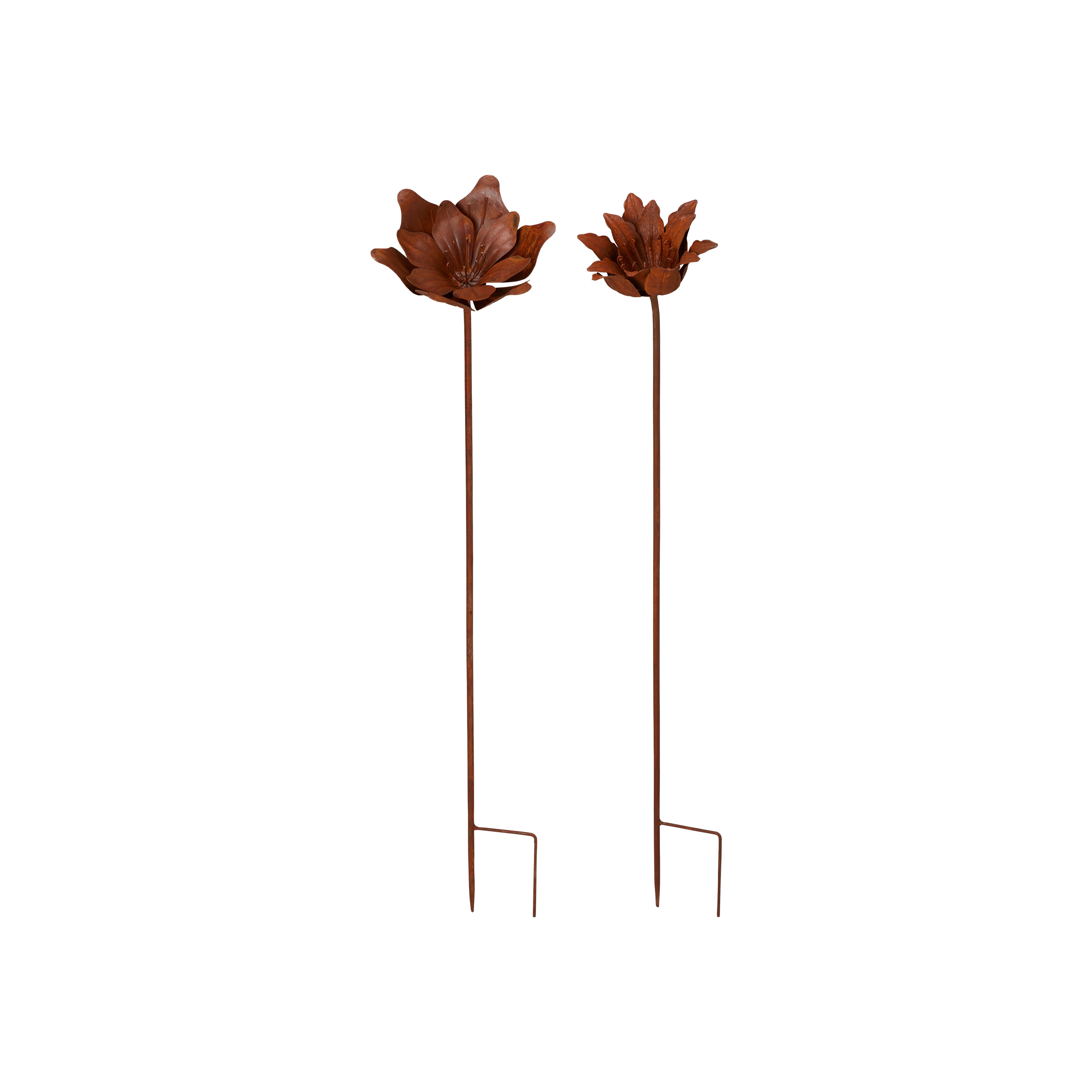 Sticks - Flowers - Rust - 2-pack - 20x80 cm - 2
