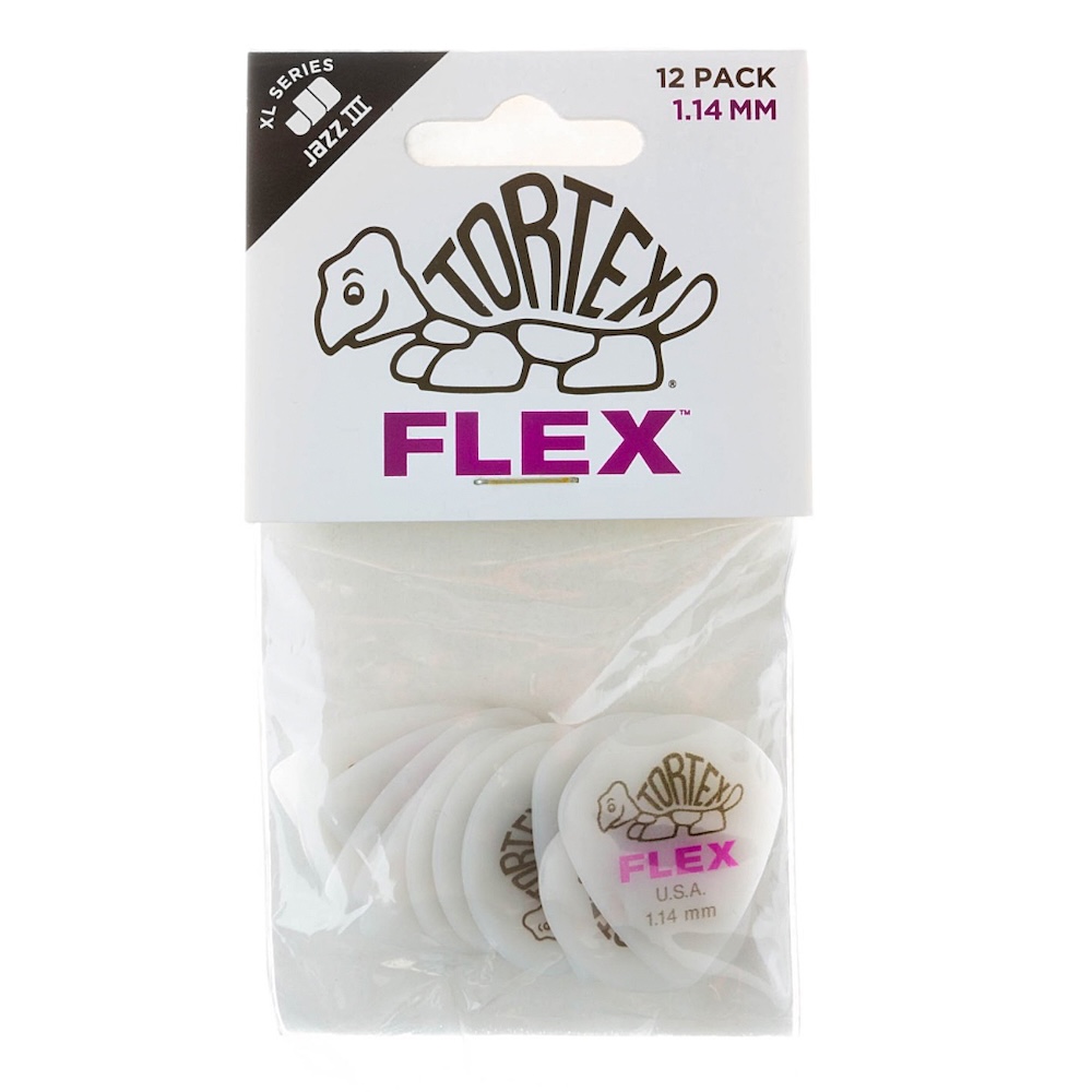 Dunlop Tortex FLEX™ Jazz III XL Pick (12-Pack) - 5