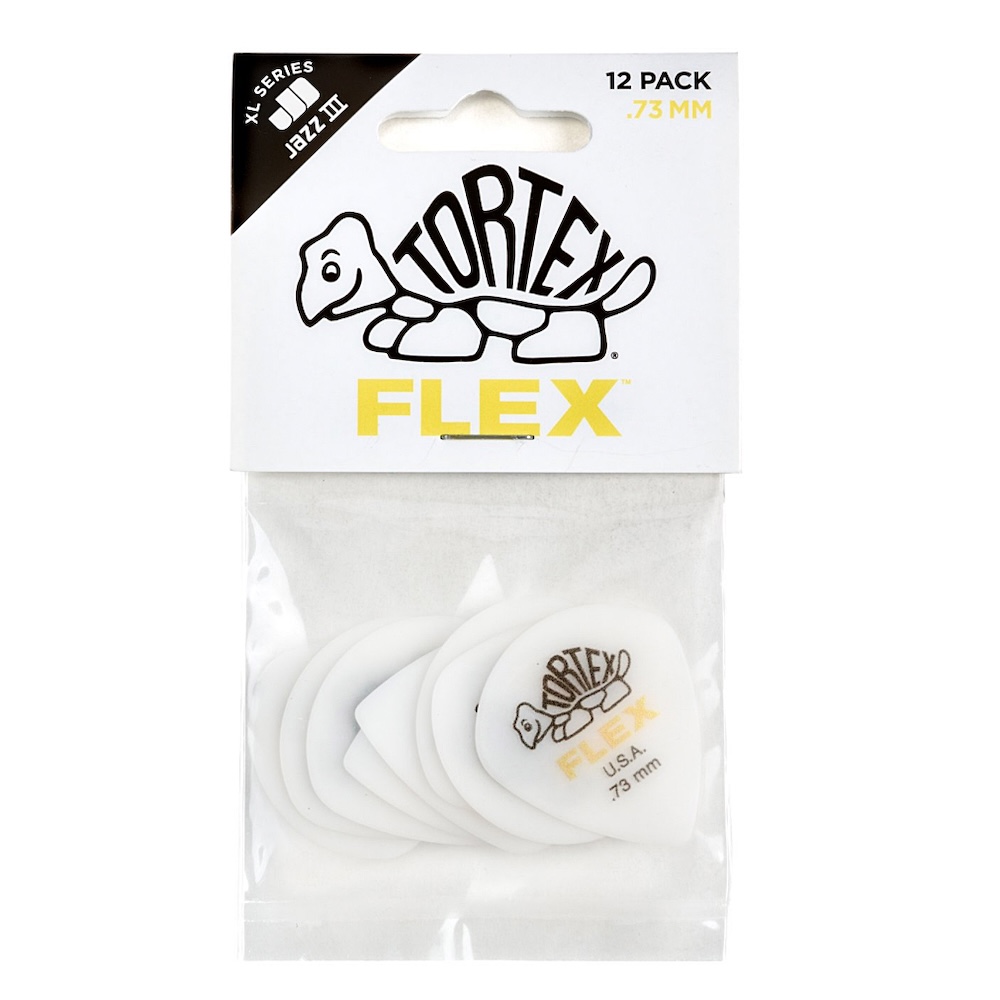 Dunlop Tortex FLEX™ Jazz III XL Pick (12-Pack) - 3