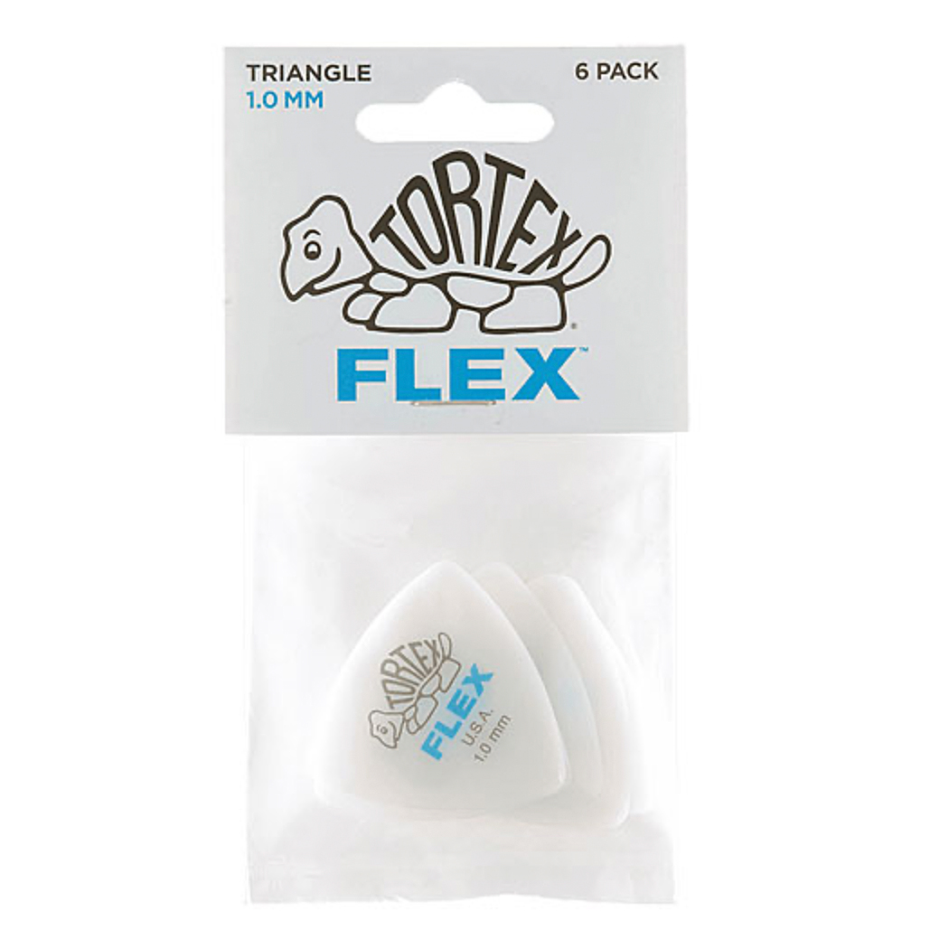 Dunlop Tortex FLEX™ Triangle Pick (6-Pack) - 6