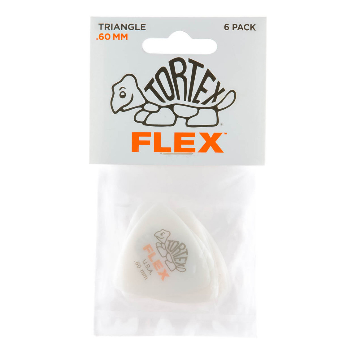 Dunlop Tortex FLEX™ Triangle Pick (6-Pack) - 4