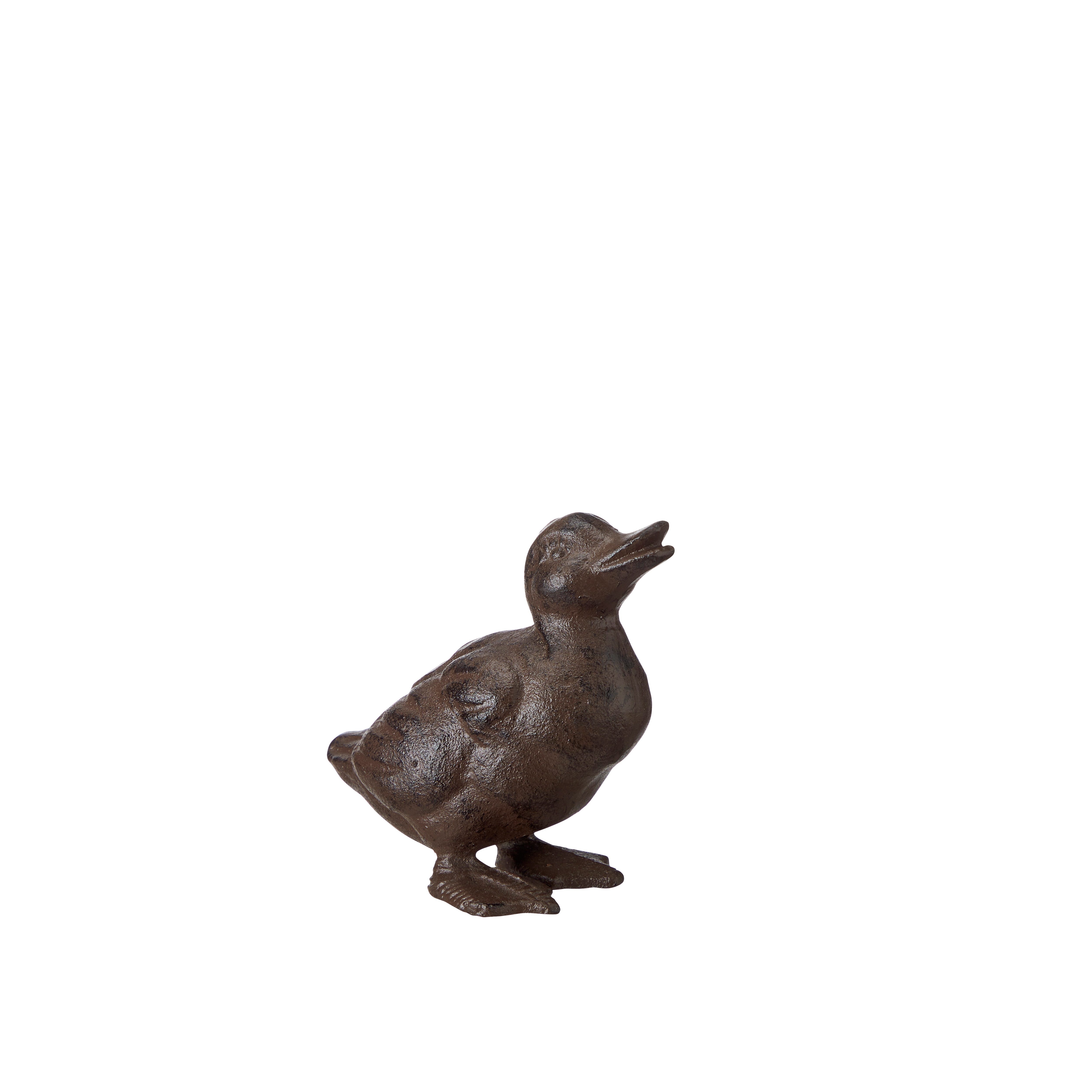 Cast iron duck - Brown - Small - 12x7 cm - 2