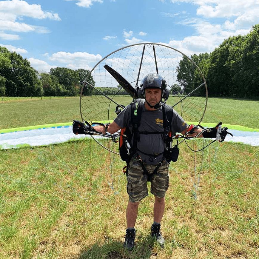 Paramotorflygning i Nederländerna