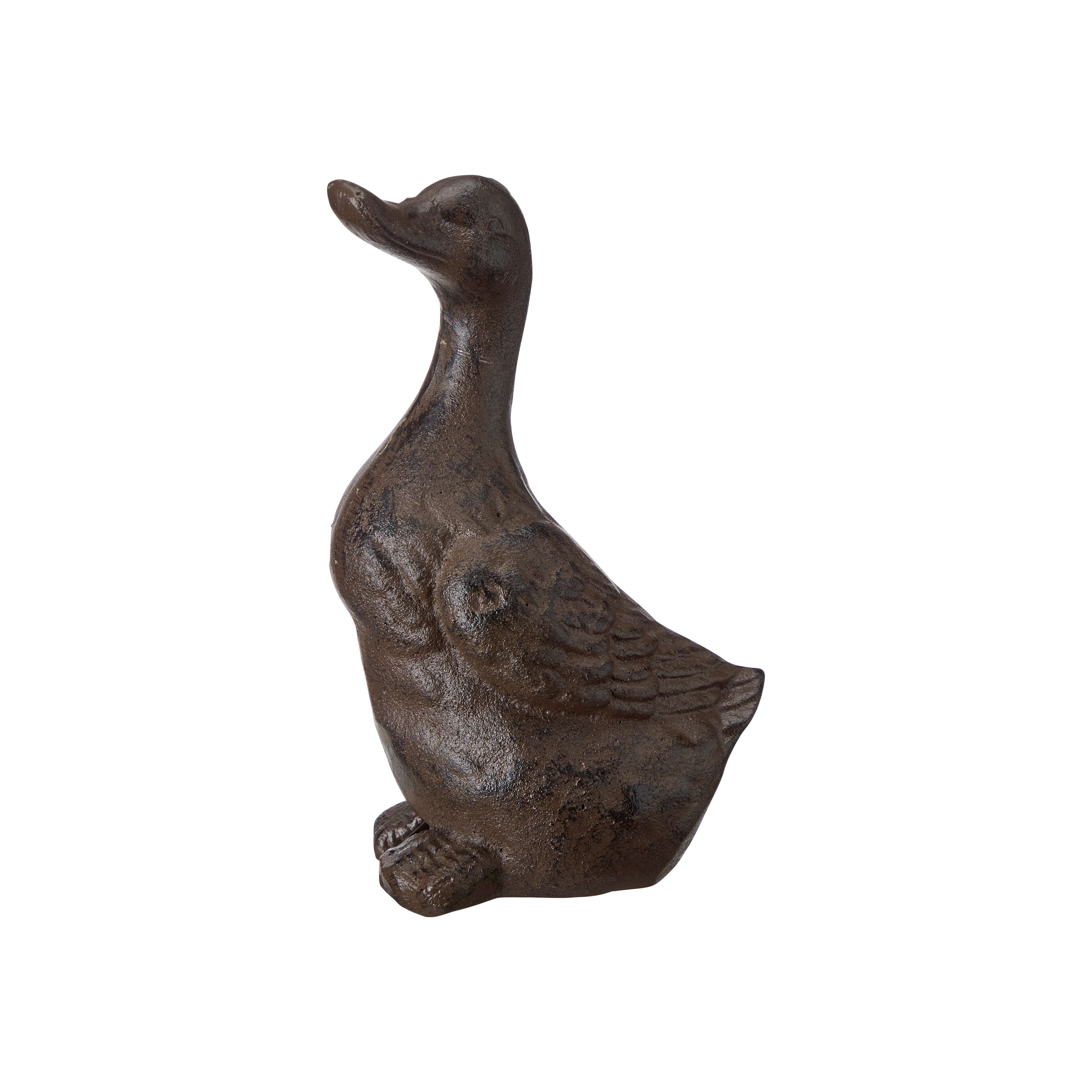 Cast iron duck - Brown - Large - 22x14 cm - 2