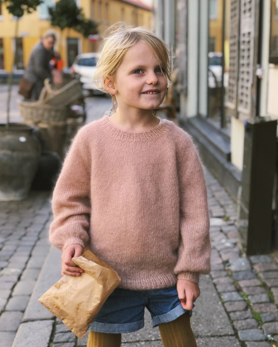 Novice Sweater junior - Mohair Edition - Mönster