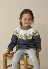 Mönsterkatalog 2314 Viking Garn 3 mån-4 år Stickfasthet 28 maskor på 10 cm - 5