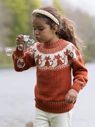 Mönsterkatalog 2323 Viking Garn 1-8 år Stickfasthet 28 maskor på 10 cm