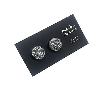 Örhängen, silver/plexi - SILVER