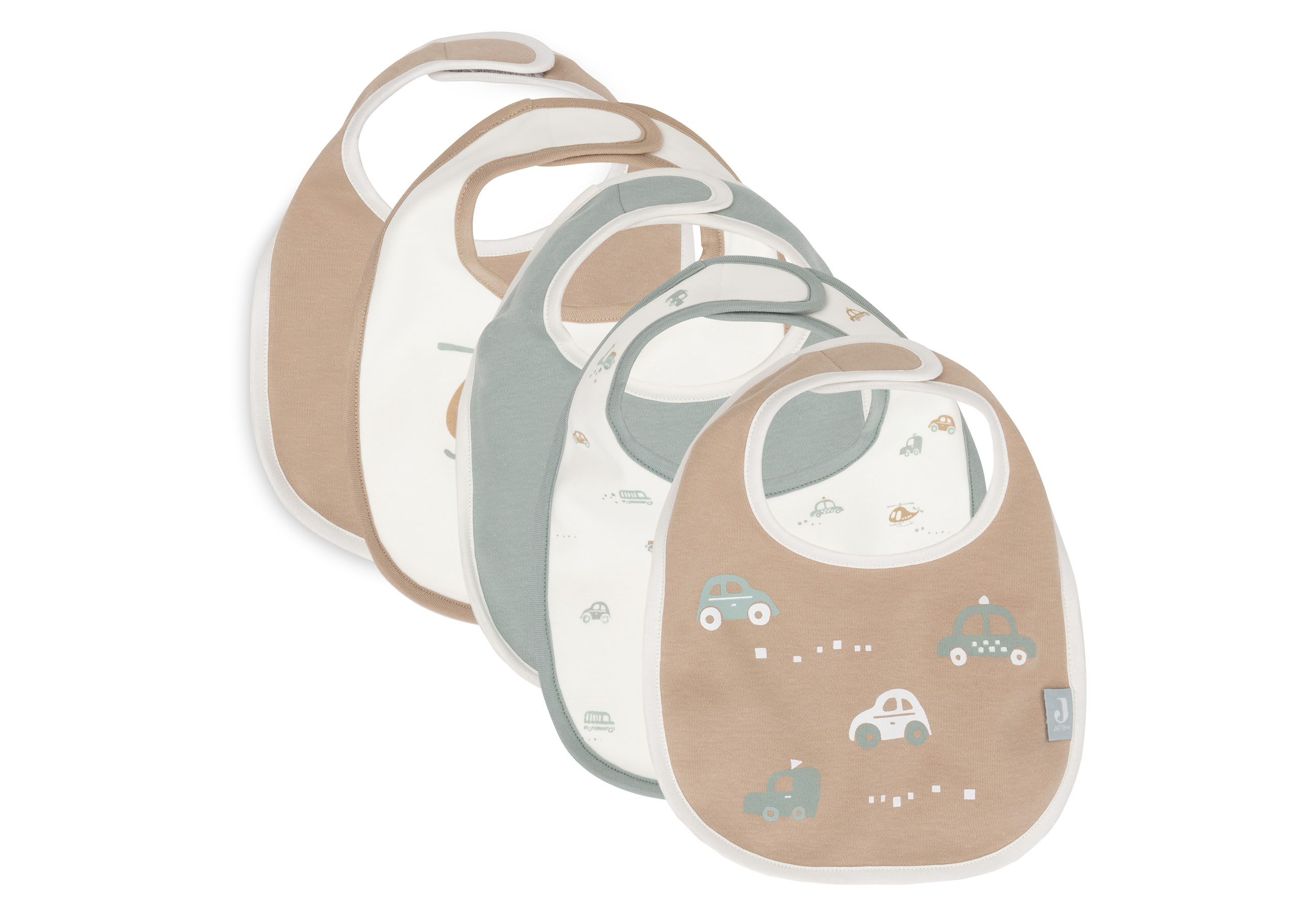 Jollein Bandana Bib Vattentät On The Go 5 Pack