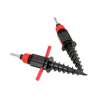 Beachflagga mini komplett med mast, väska & jordskruv