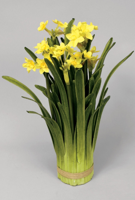 Narciss - Narcisser - Bukett - Bunt - Gul - 60 cm - 2