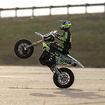 LOSI 1/4 Promoto-SM FXR Supermoto Motorcycle RTR Basic, White