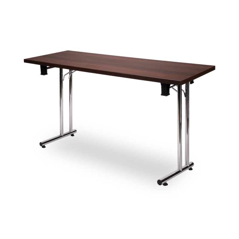 Fällbara konferensbord krom L 120 cm FOLD-L CR - bordsskiva 28mm - 8