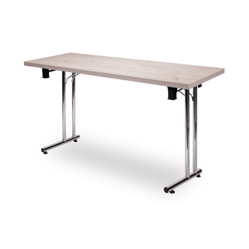 Fällbara konferensbord krom L 120 cm FOLD-L CR - bordsskiva 28mm - 6