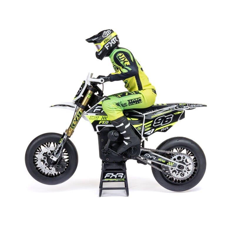 LOSI 1/4 Promoto-SM FXR Supermoto Motorcycle RTR (Battery and Charger Included), - 16