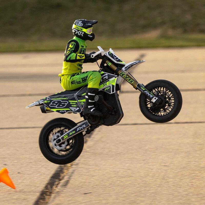 LOSI 1/4 Promoto-SM FXR Supermoto Motorcycle RTR (Battery and Charger Included),