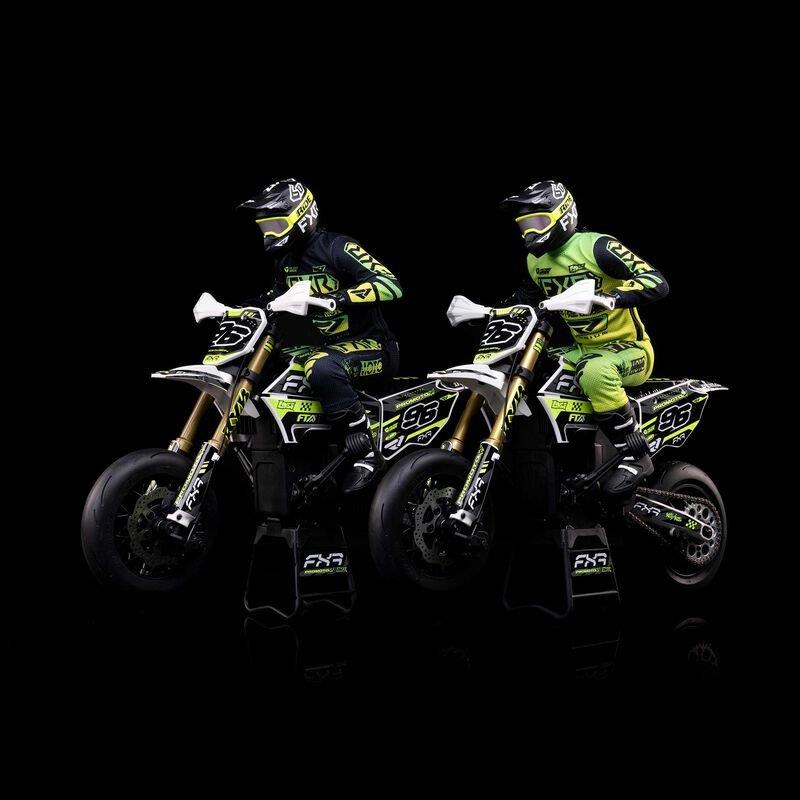 LOSI 1/4 Promoto-SM FXR Supermoto Motorcycle RTR (Battery and Charger Included), - 12