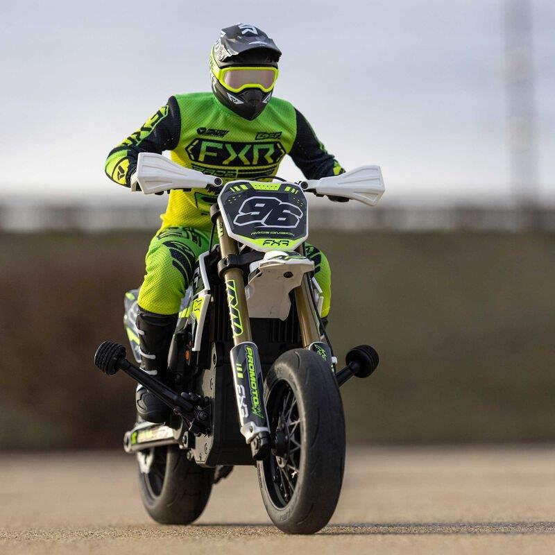 LOSI 1/4 Promoto-SM FXR Supermoto Motorcycle RTR (Battery and Charger Included), - 7
