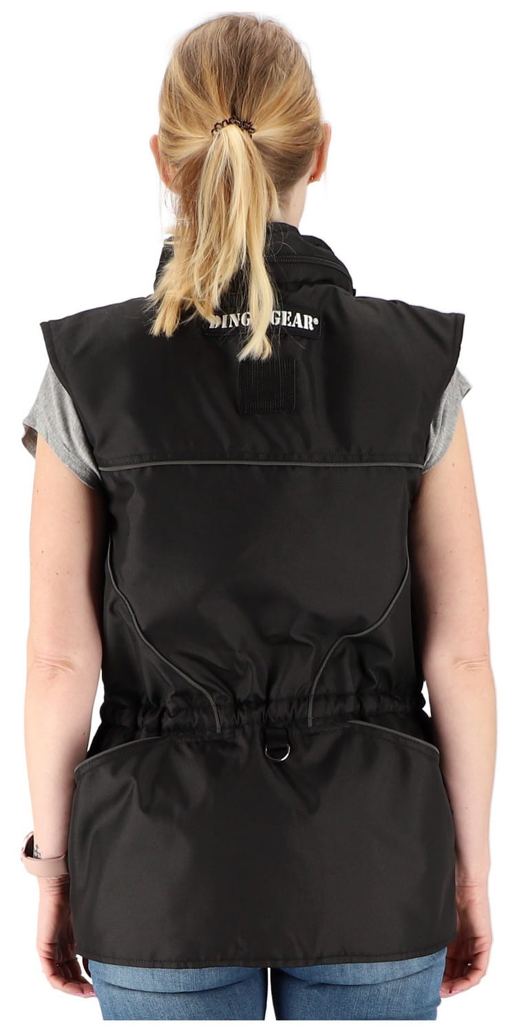 Dingo Gear Training Vest with Hood - Black - Versatile