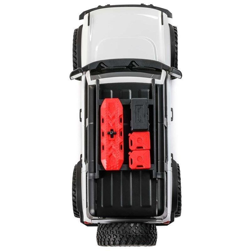 Axial 1/24 SCX24 Ford Bronco 4X4 RTR Brshd RC (Battery & Charger Incl.), White - 12
