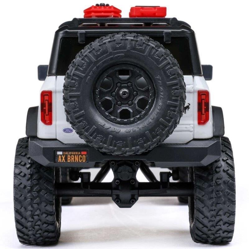 Axial 1/24 SCX24 Ford Bronco 4X4 RTR Brshd RC (Battery & Charger Incl.), White - 11