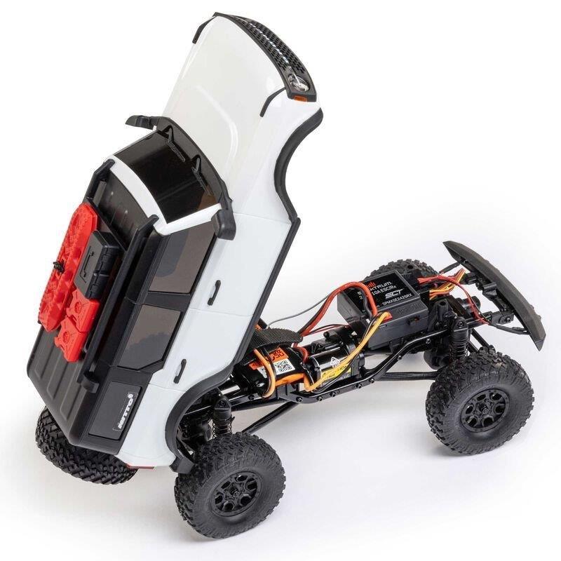 Axial 1/24 SCX24 Ford Bronco 4X4 RTR Brshd RC (Battery & Charger Incl.), White - 14