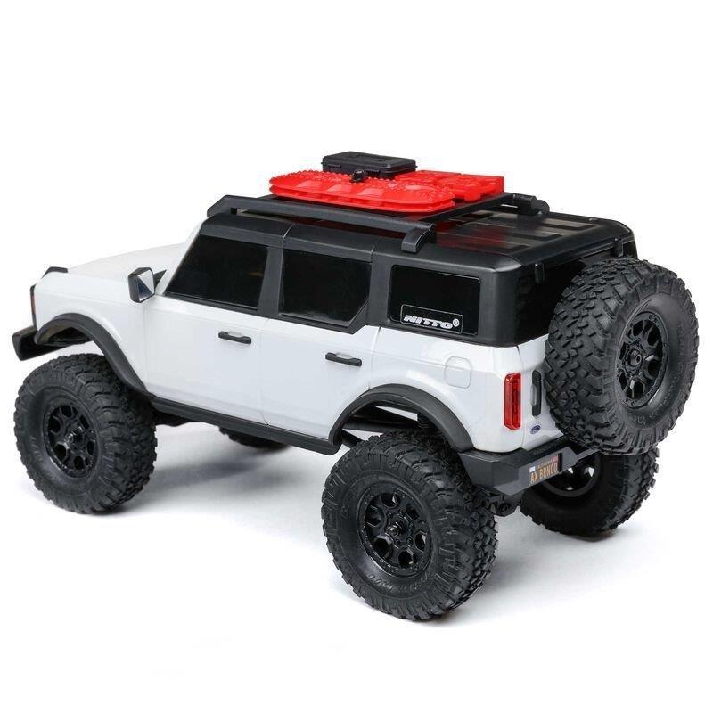 Axial 1/24 SCX24 Ford Bronco 4X4 RTR Brshd RC (Battery & Charger Incl.), White - 8