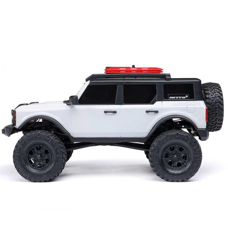Axial 1/24 SCX24 Ford Bronco 4X4 RTR Brshd RC (Battery & Charger Incl.), White - 7