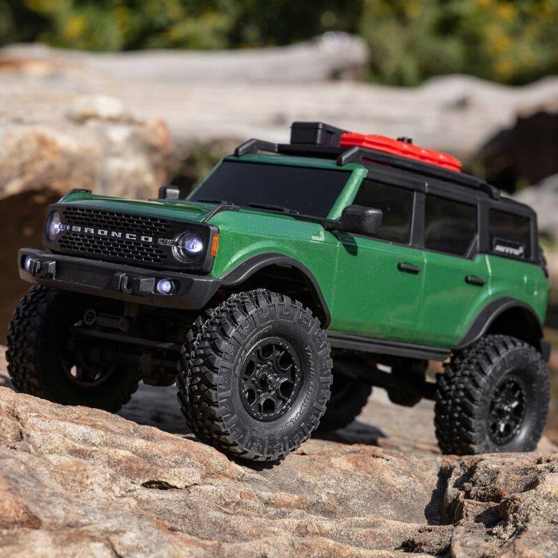 Axial 1/24 SCX24 Ford Bronco 4X4 RTR Brshd RC (Battery & Charger Incl.), Green - 5