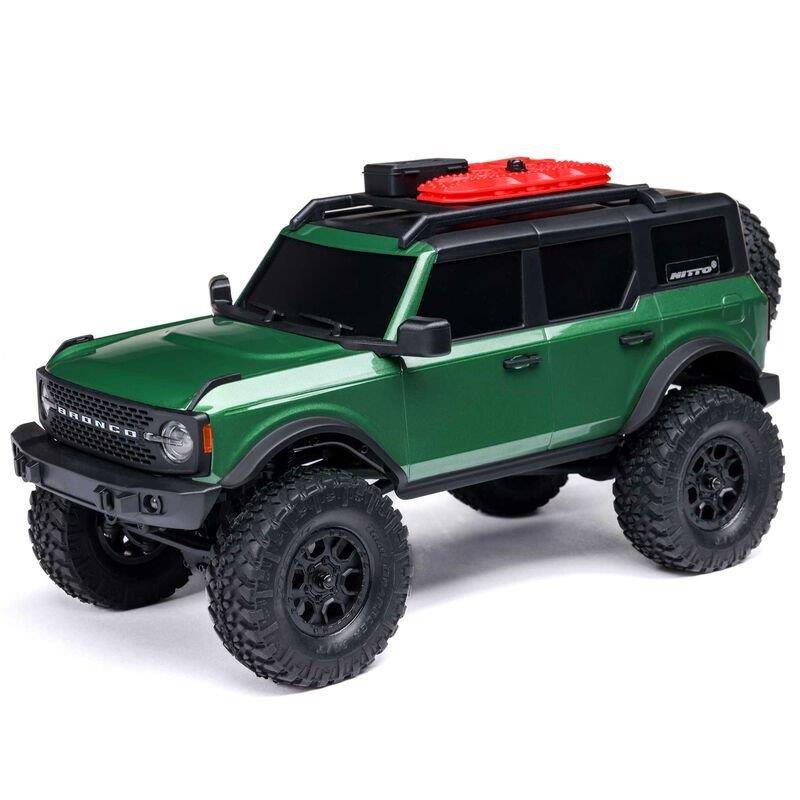 Axial 1/24 SCX24 Ford Bronco 4X4 RTR Brshd RC (Battery & Charger Incl.), Green - 2