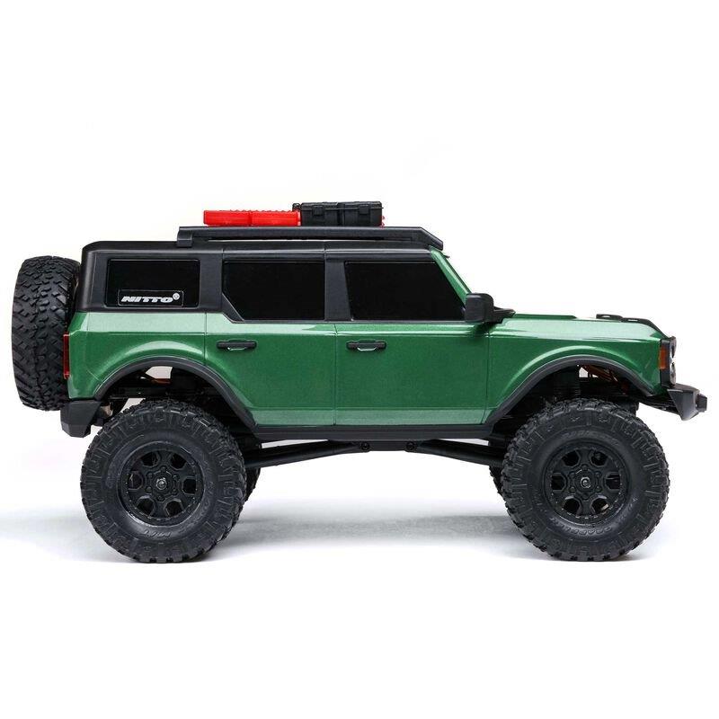 Axial 1/24 SCX24 Ford Bronco 4X4 RTR Brshd RC (Battery & Charger Incl.), Green - 12