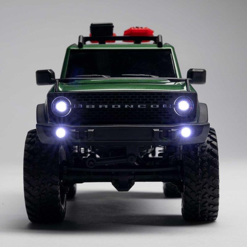 Axial 1/24 SCX24 Ford Bronco 4X4 RTR Brshd RC (Battery & Charger Incl.), Green - 11