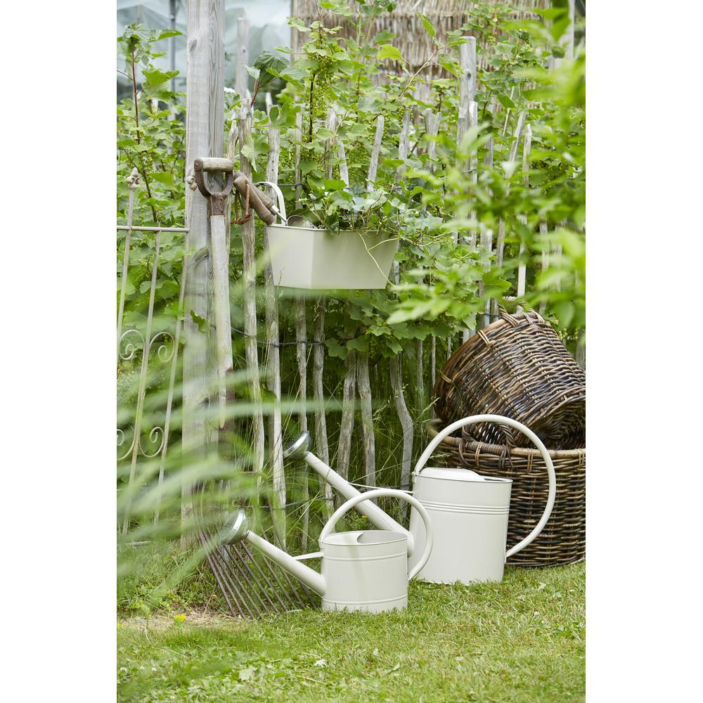 Watering can White/Silver - 76x19x46 cm - 9 litres - 2