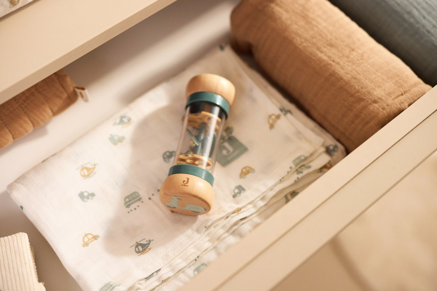 Jollein Träskallra Rain Rattle On The Go - 5
