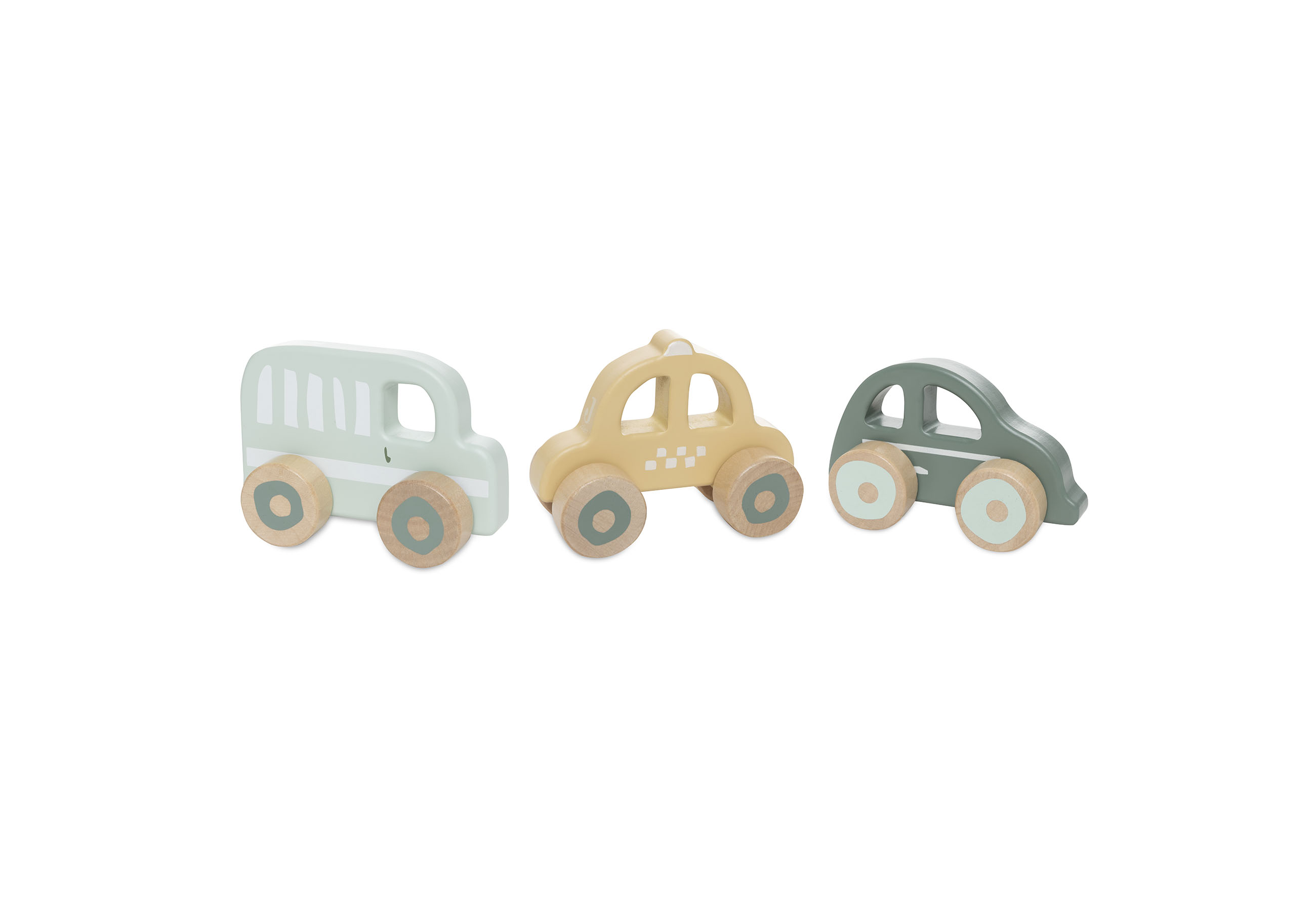 Jollein Träbil 3 Pack On The Go